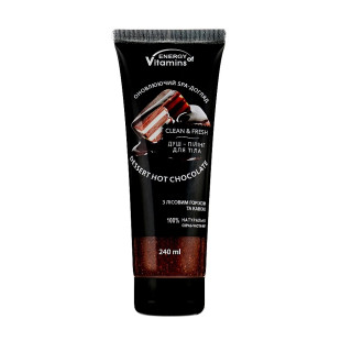 Душ-пілінг для тіла Dessert Hot Chocolate (3310) Energy of Vitamins 240 мл